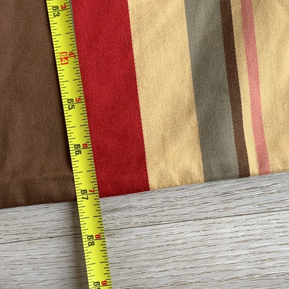 Pottery Barn Logan Multicolored Striped Duvet Cover Set Sz Twin